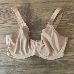 Elomi Smoothing Seamless Underwire #3911 Nude 34 DDD
